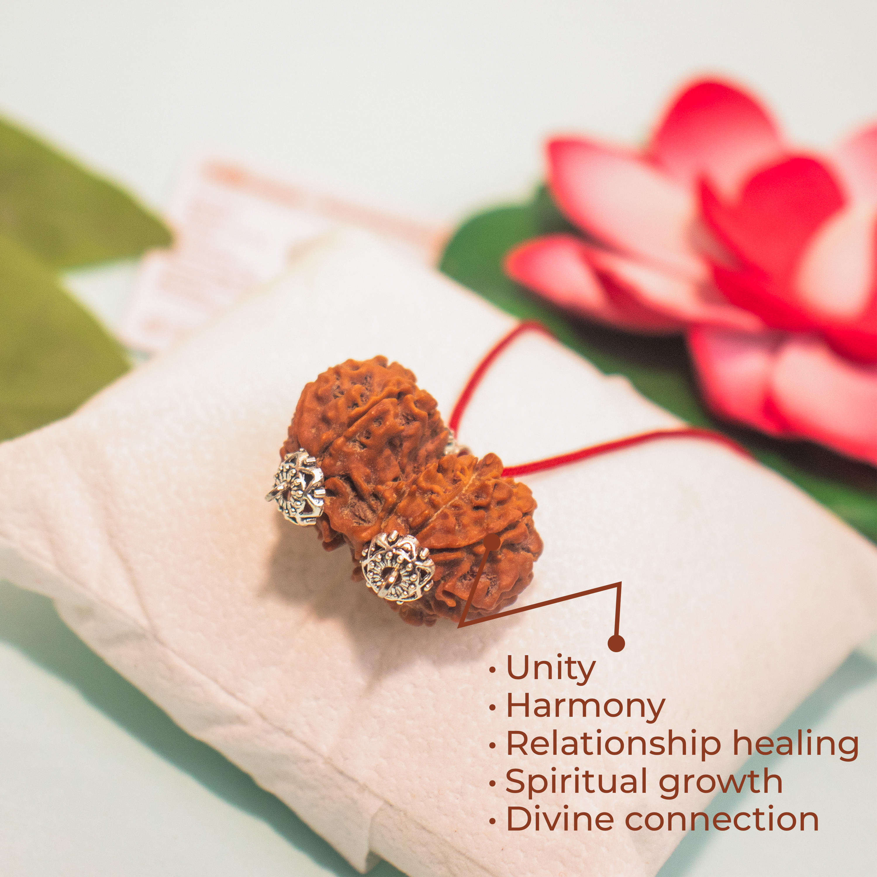 Gauri Shankar Nepali Rudraksha Pendant – Symbol of Divine Union & Harmony