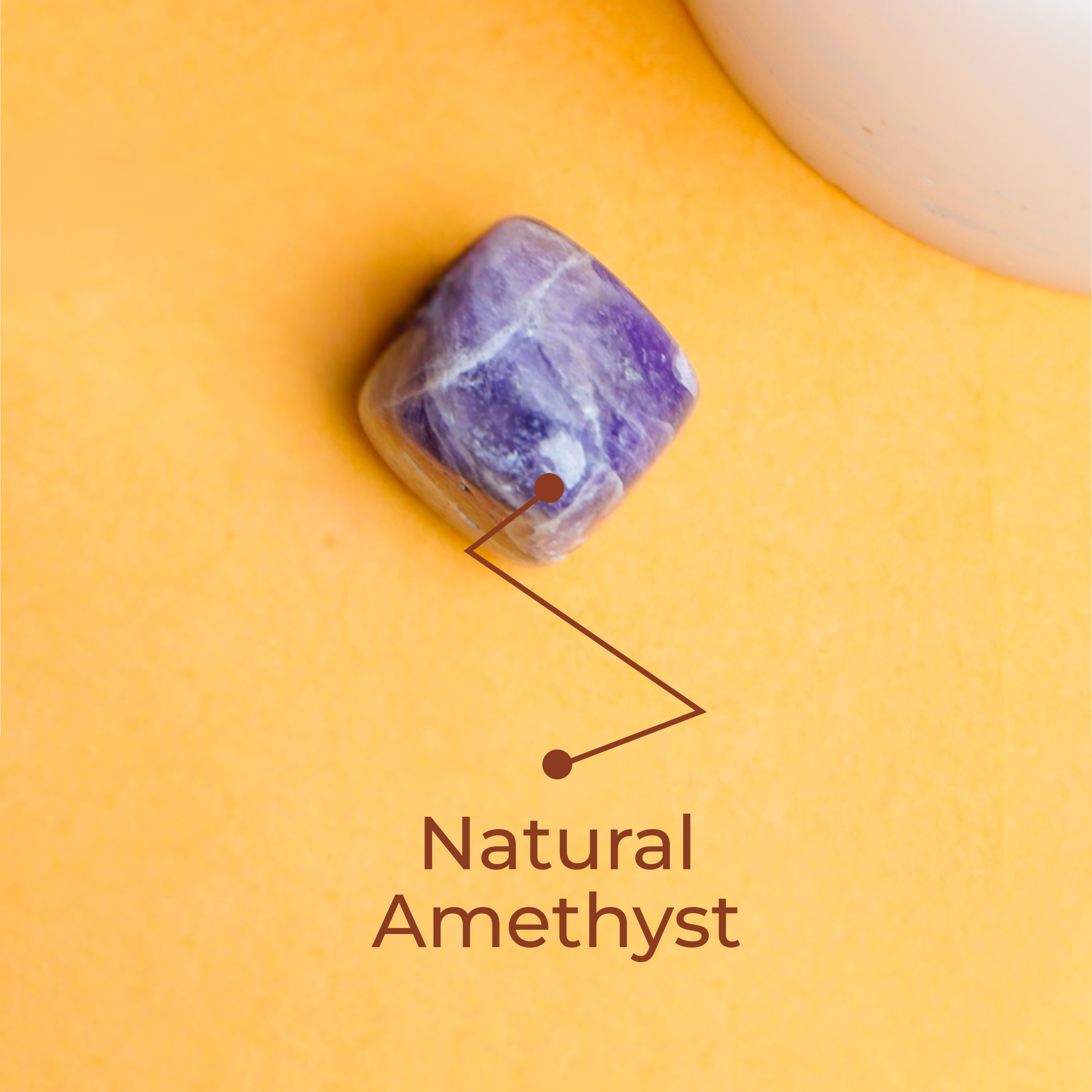 Natural Amethyst Tumble Stone