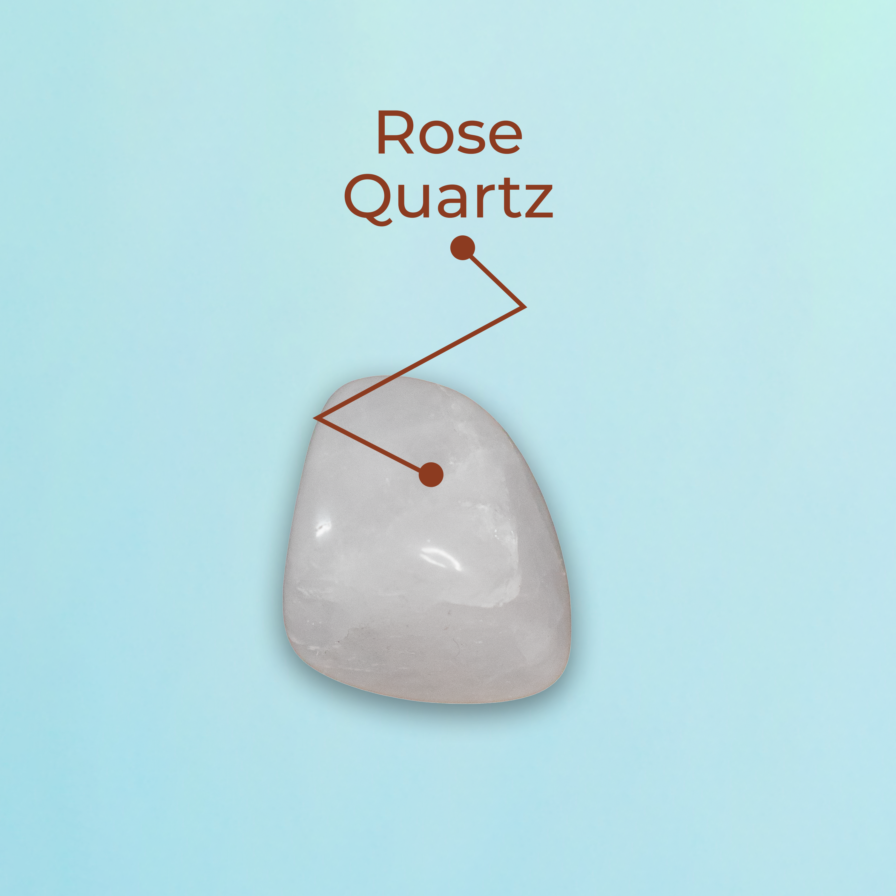 Natural Rose Quartz Tumble Stone