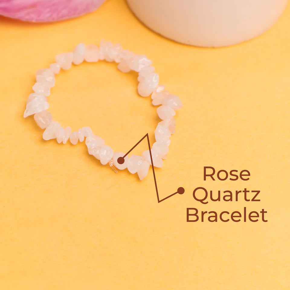 Love & Heal Combo with Rose Quartz and Amethyst