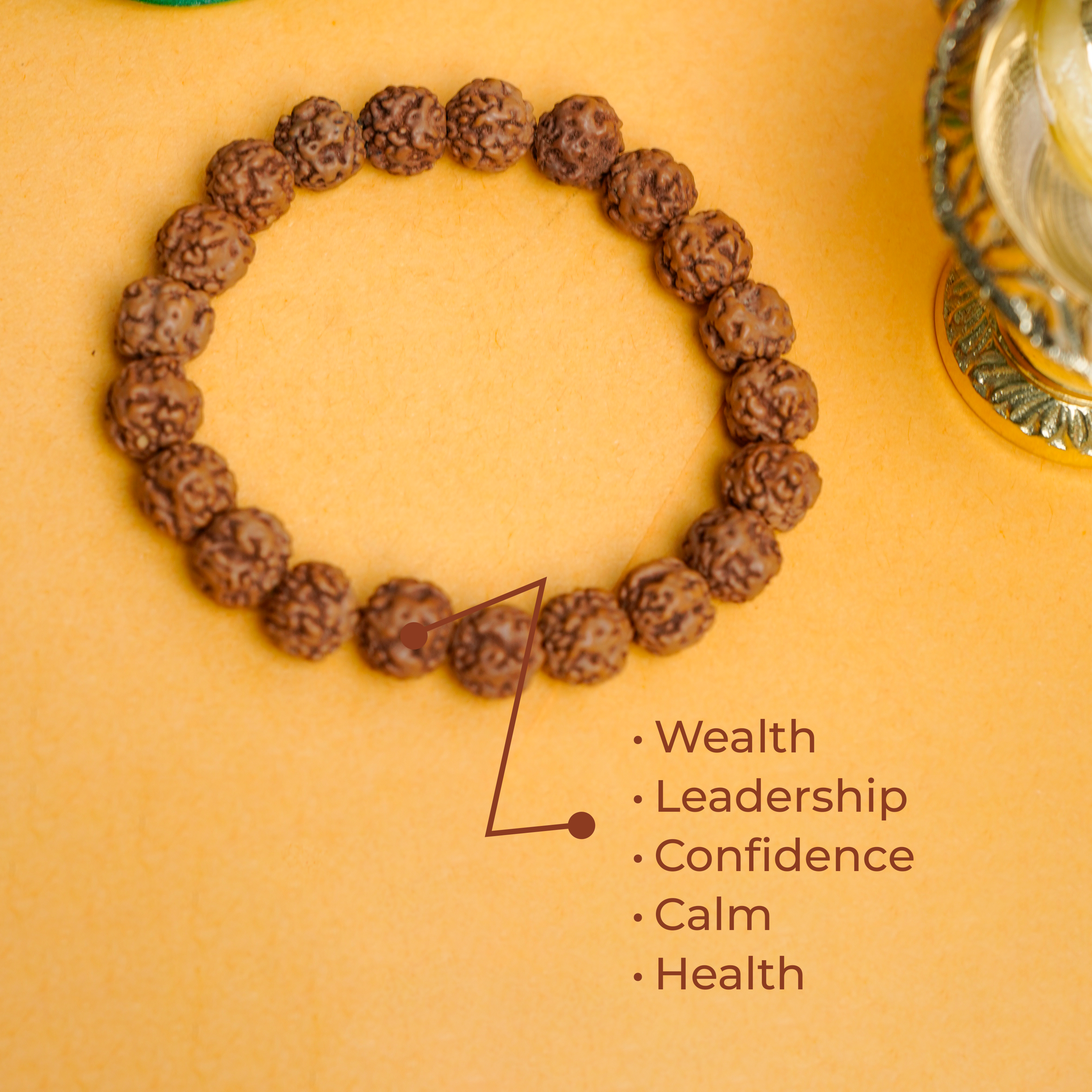 Authentic 5 Mukhi Rudraksha Bracelet – Energized & Handcrafted