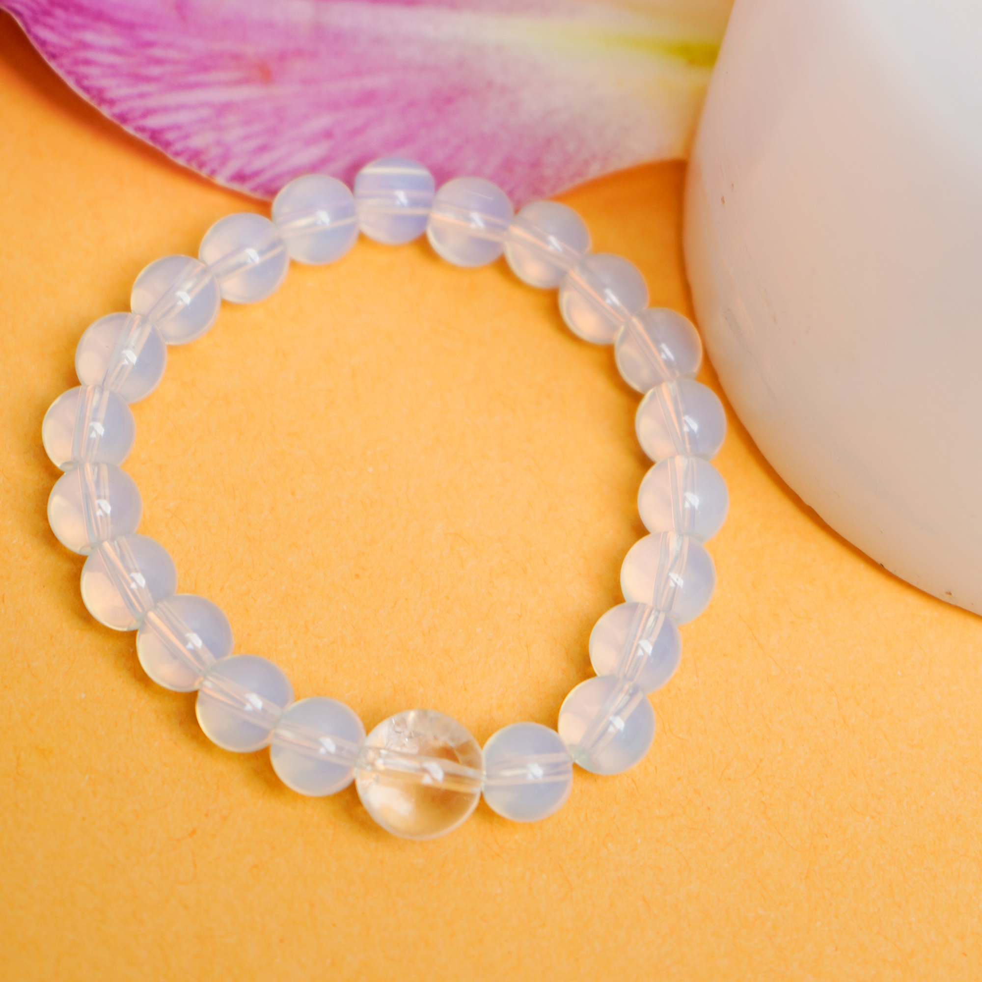 Opalite Energy Healing Bracelet – Calmness & Inner Balance