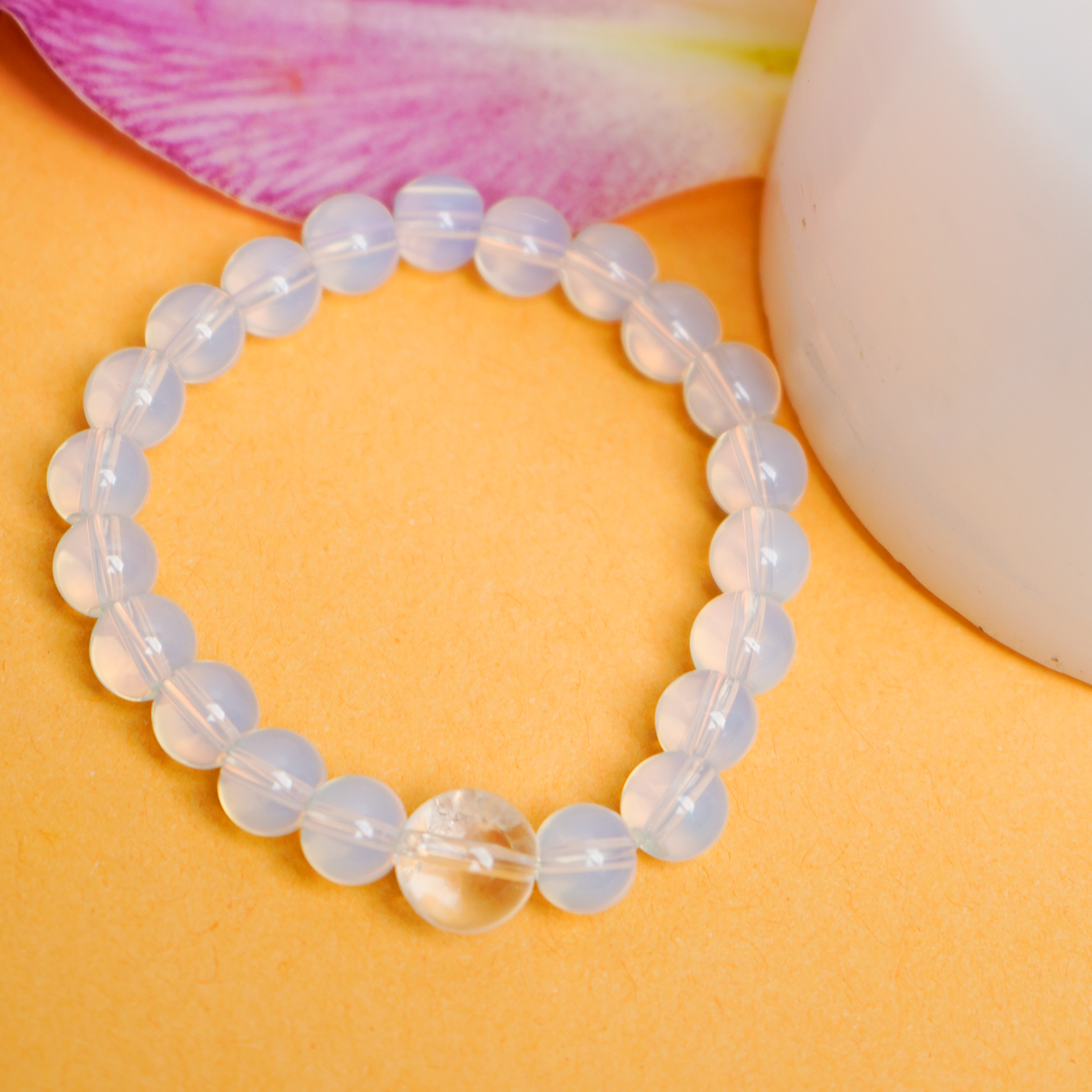 Opalite Energy Healing Bracelet – Calmness & Inner Balance