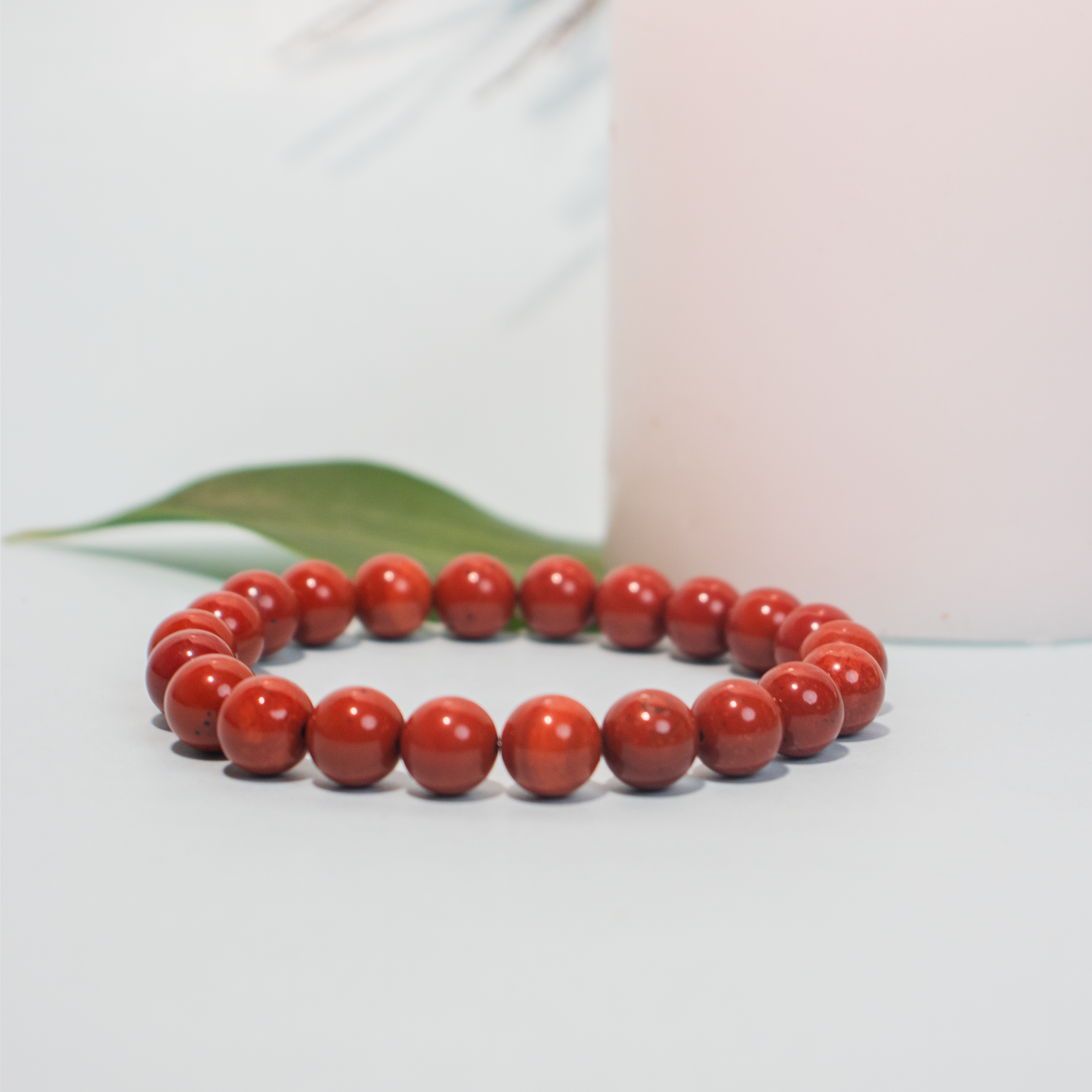 Natural Red Jasper Bracelet
