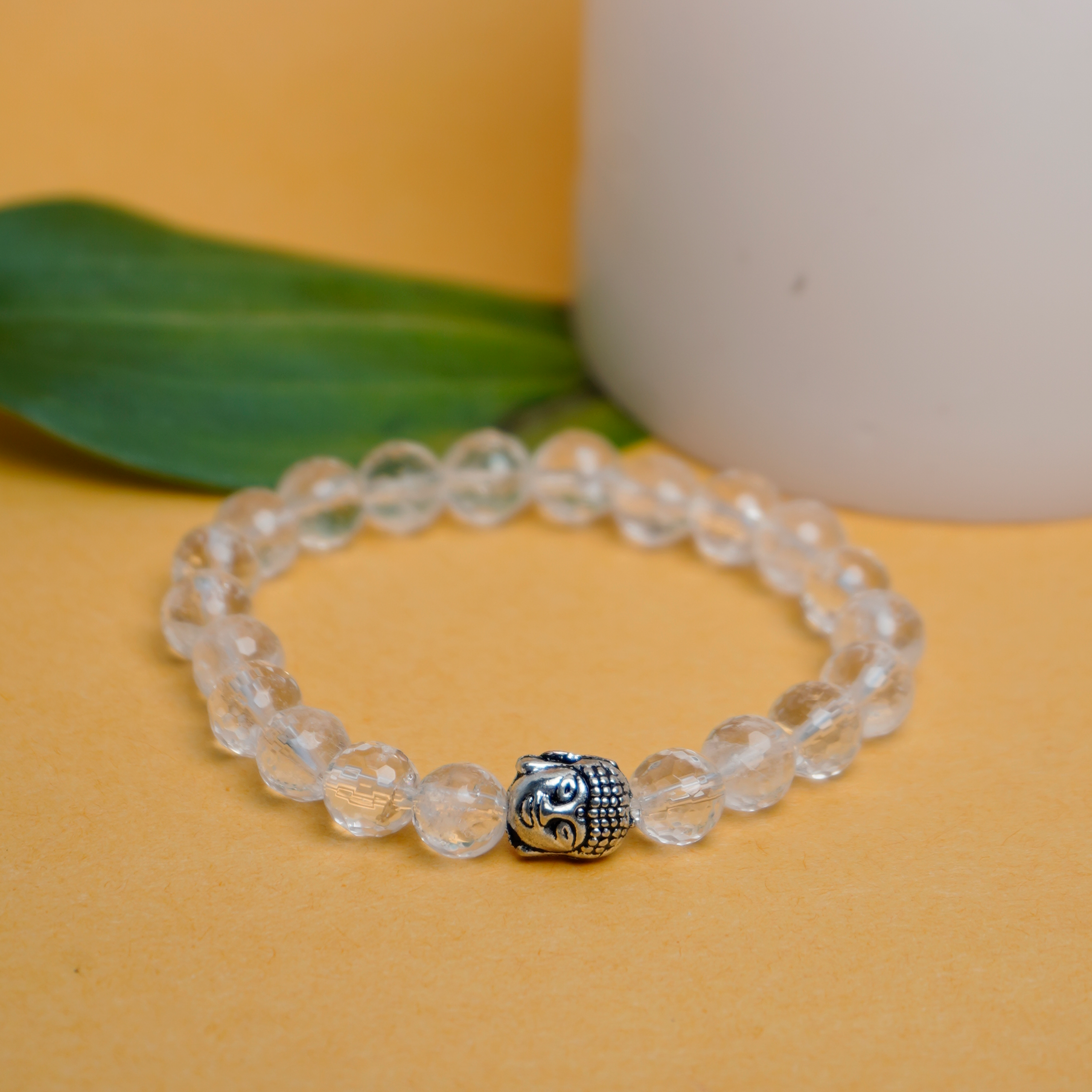 Clear Quartz Diamond shape Bracelet