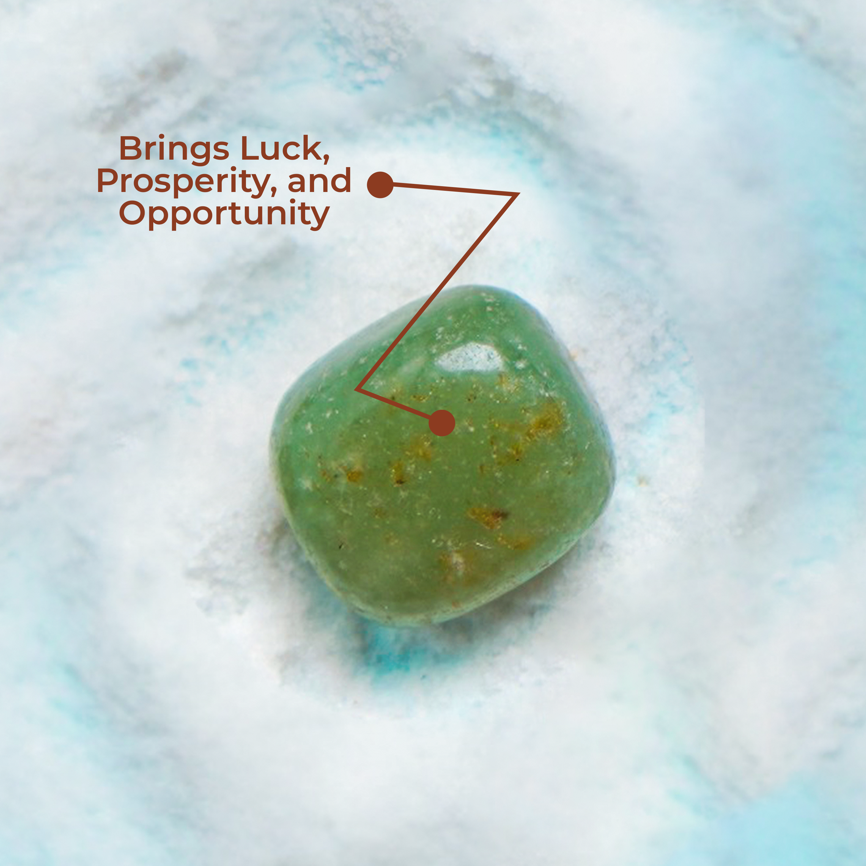 Natural Green Aventurine Tumble Stone