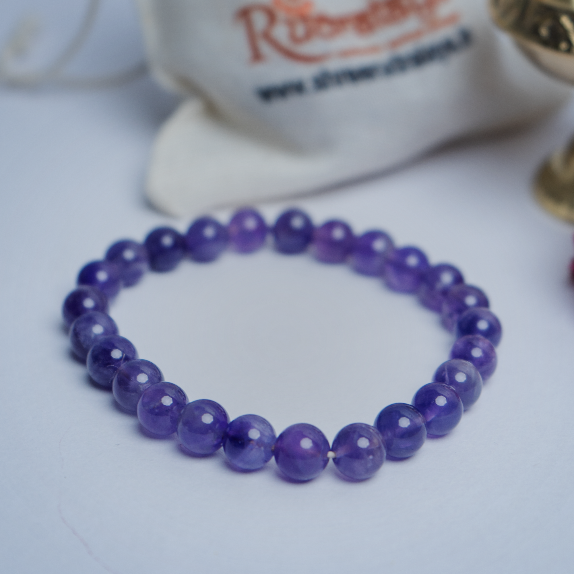 Amethyst Bracelet – Calmness, Clarity & Spiritual Healing