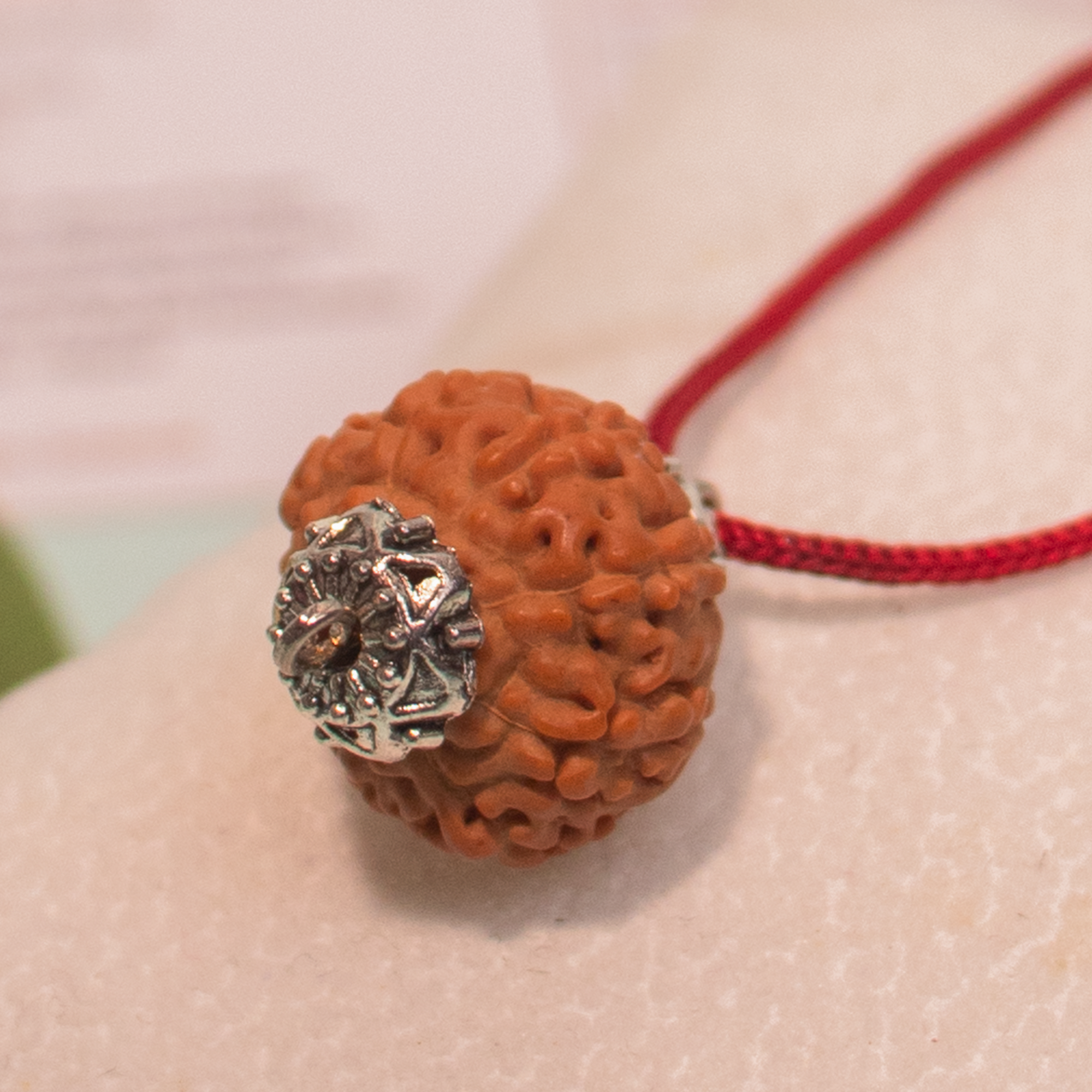9 Mukhi Indonesian Rudraksha Pendant – Power of Durga for Energy & Protection