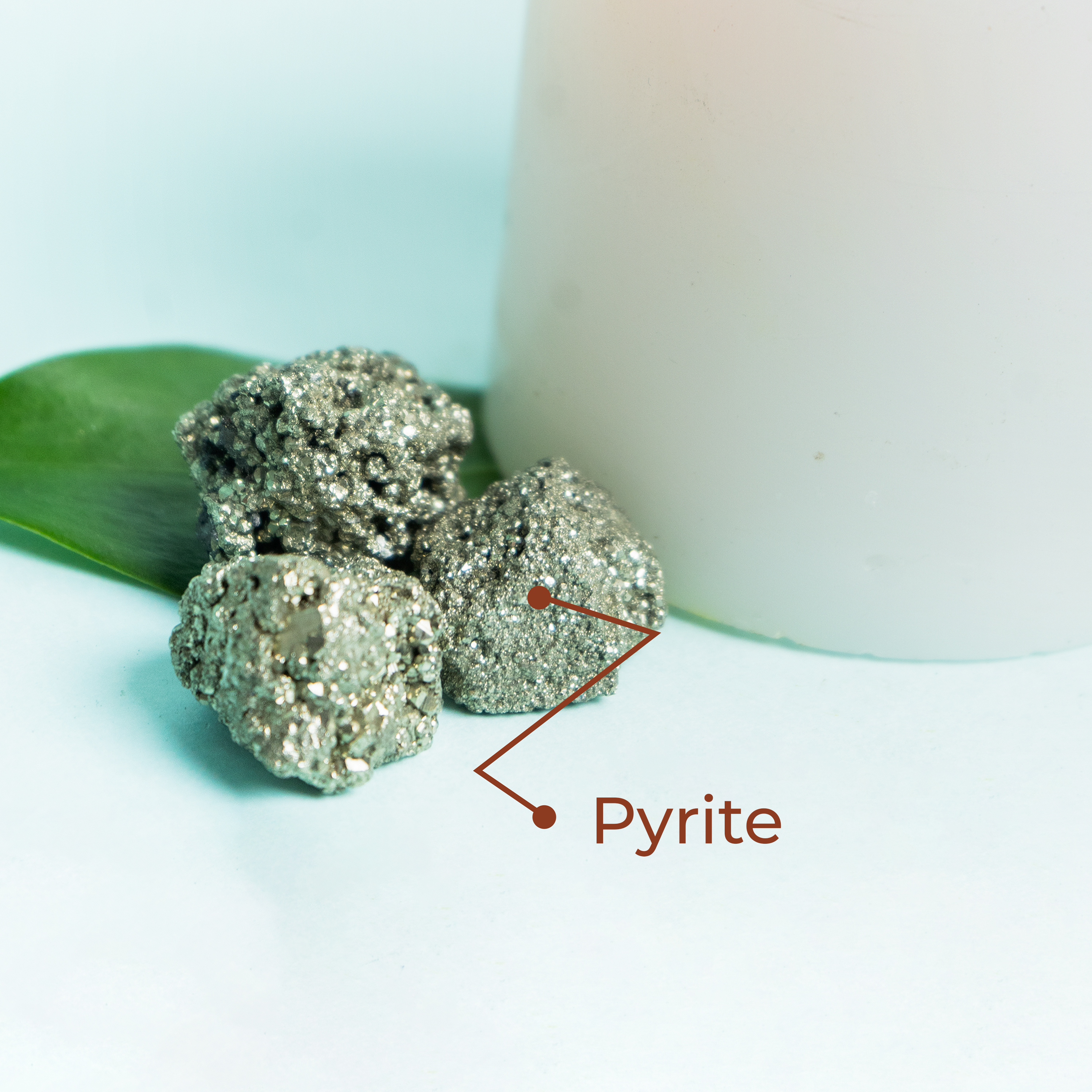 Natural Pyrite Tumble Stone