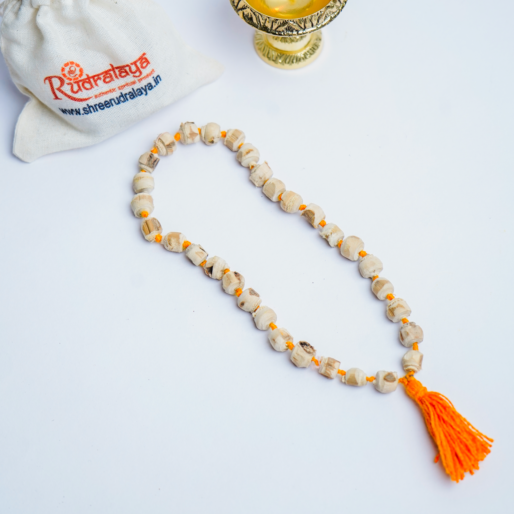 Natural Tulsi Hand Mala – Sacred Spiritual Beads