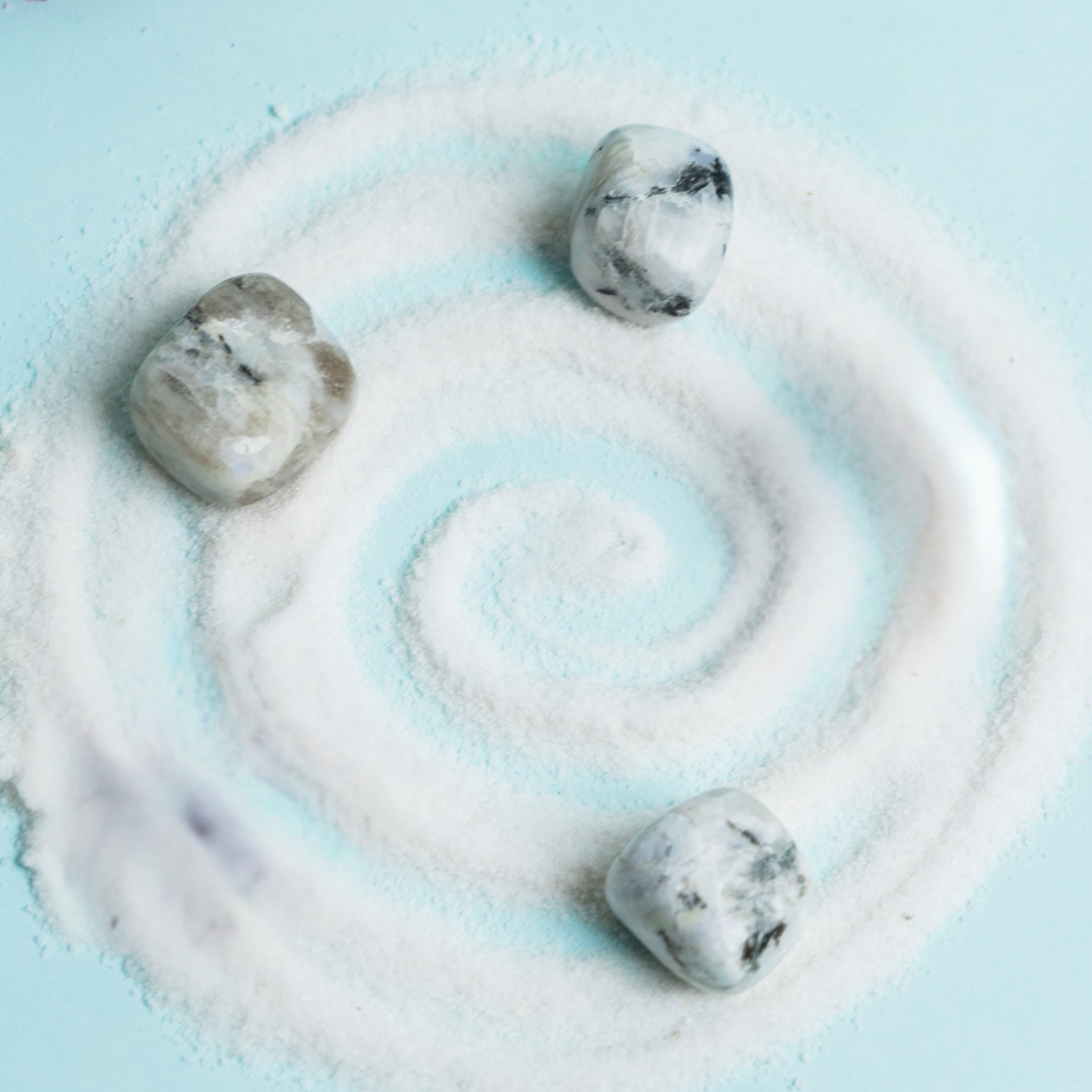 Natural Moon Stone Tumble Stone