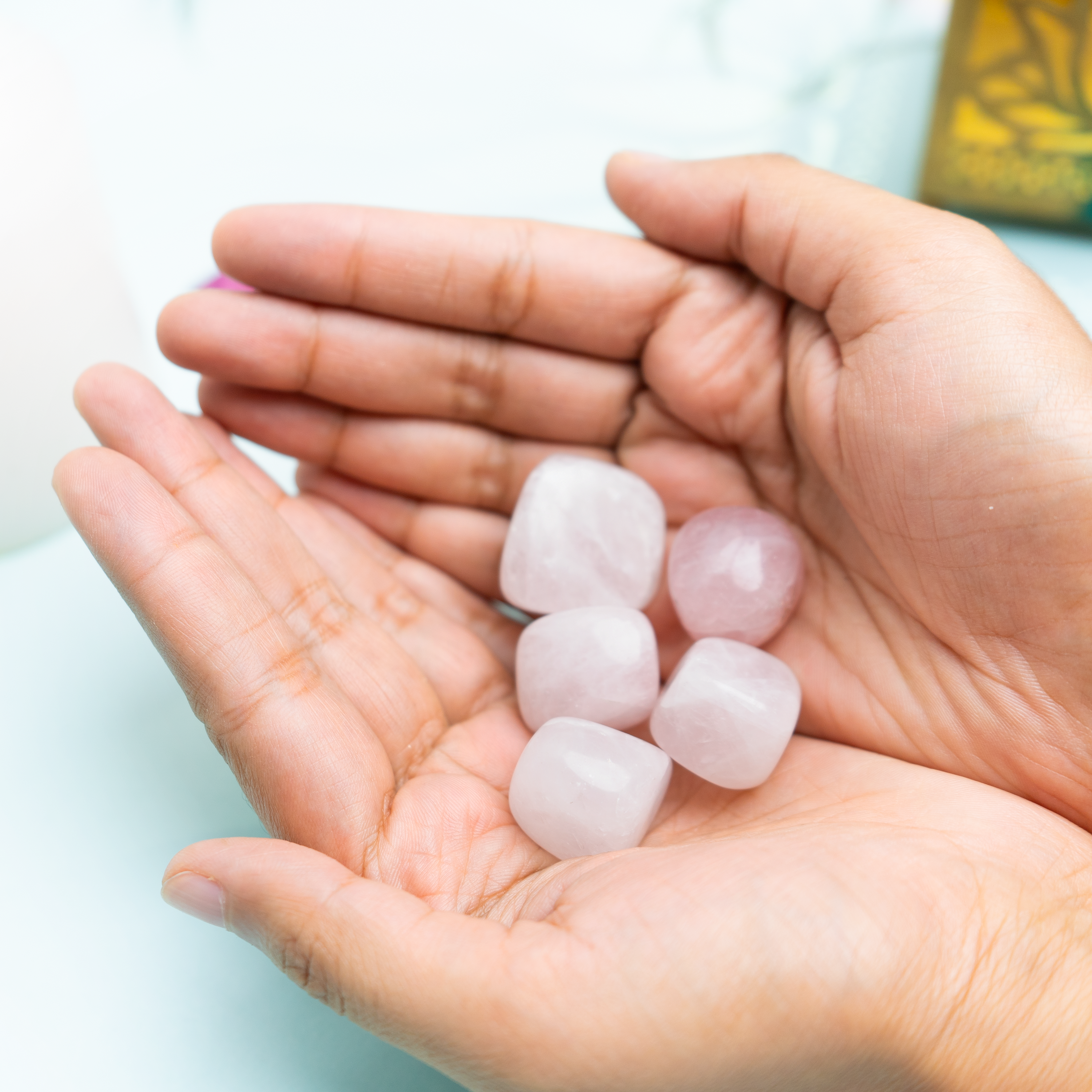 Natural Rose Quartz Tumble Stone