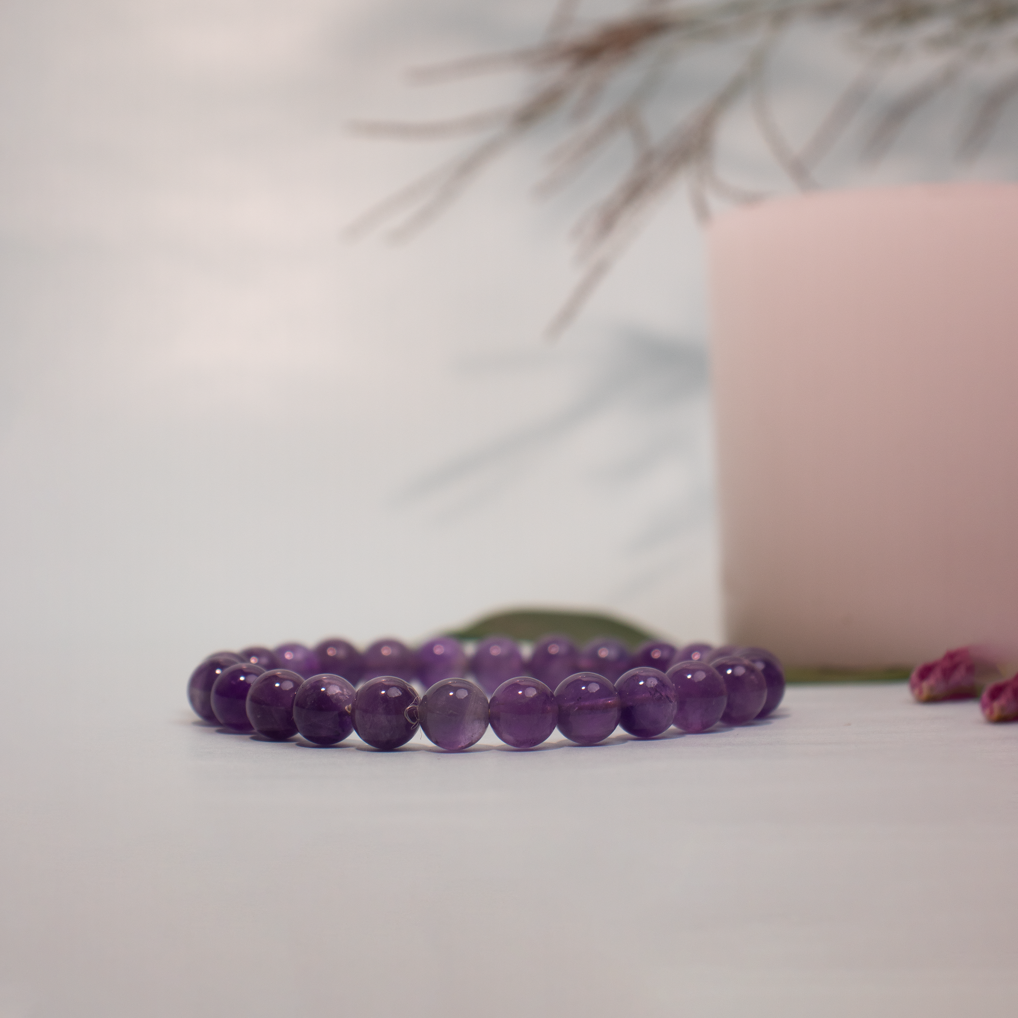 Amethyst Bracelet – Calmness, Clarity & Spiritual Healing