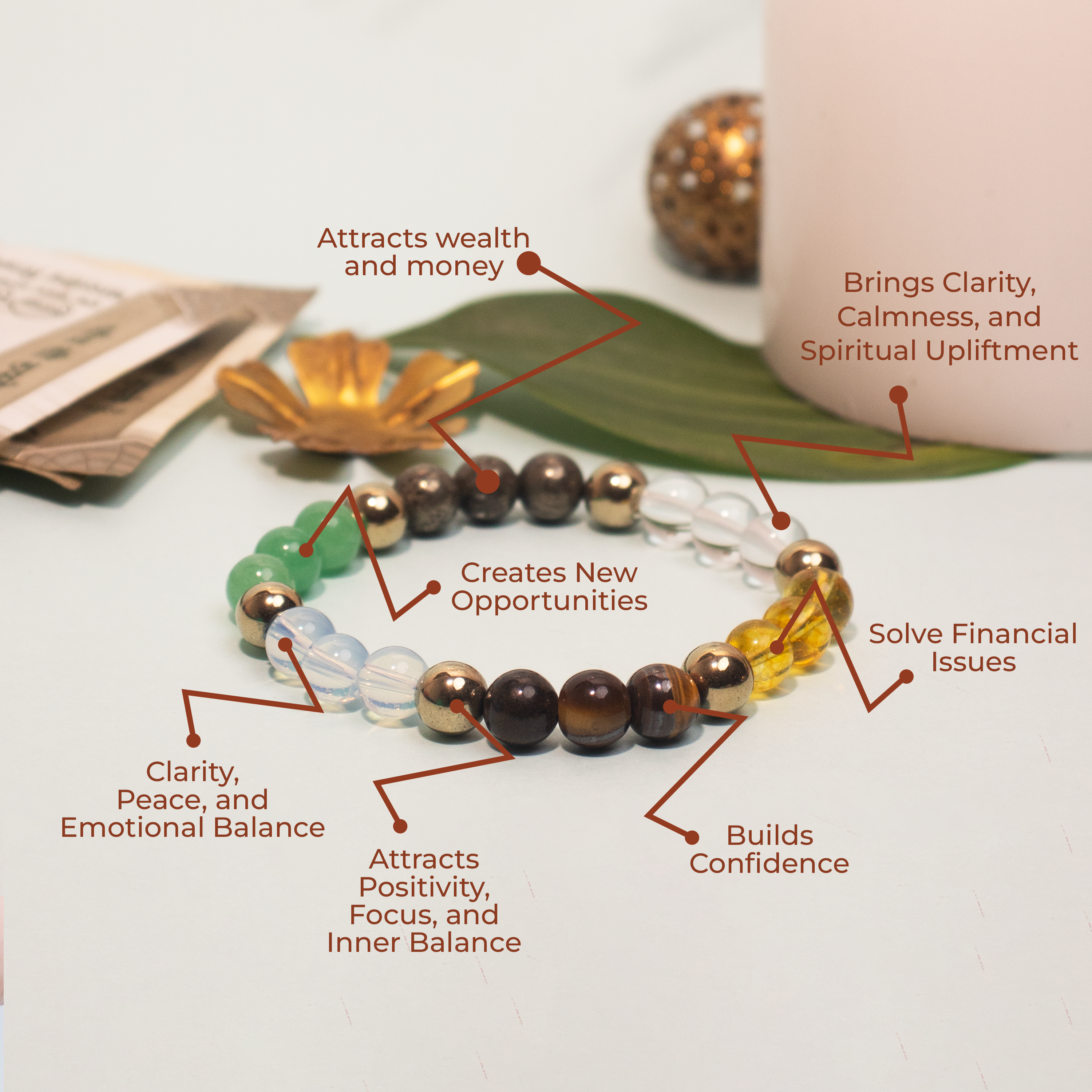 Money Magnet Bracelet – Wealth, Balance & Positive Energy