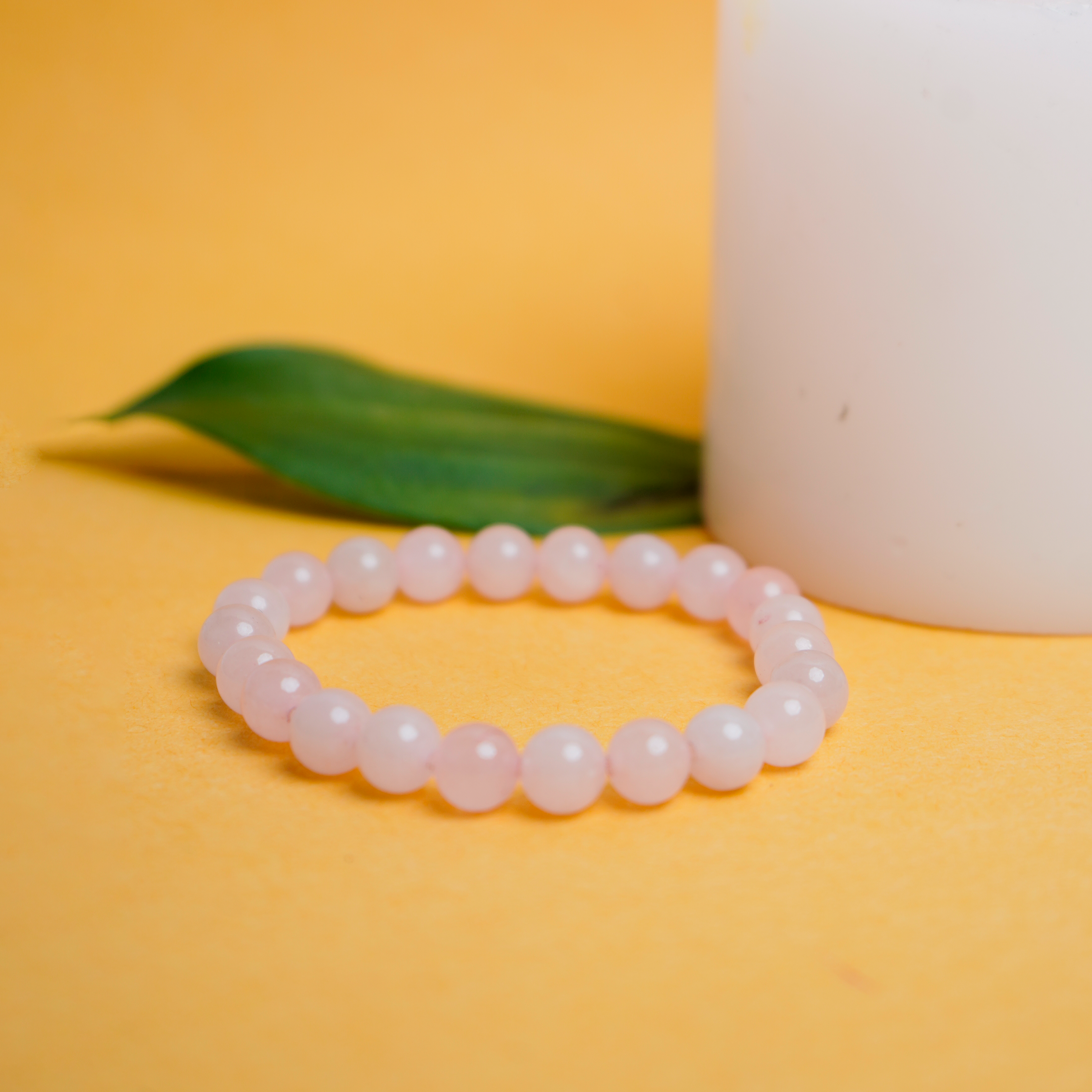 Natural Rose Quartz Healing Bracelet