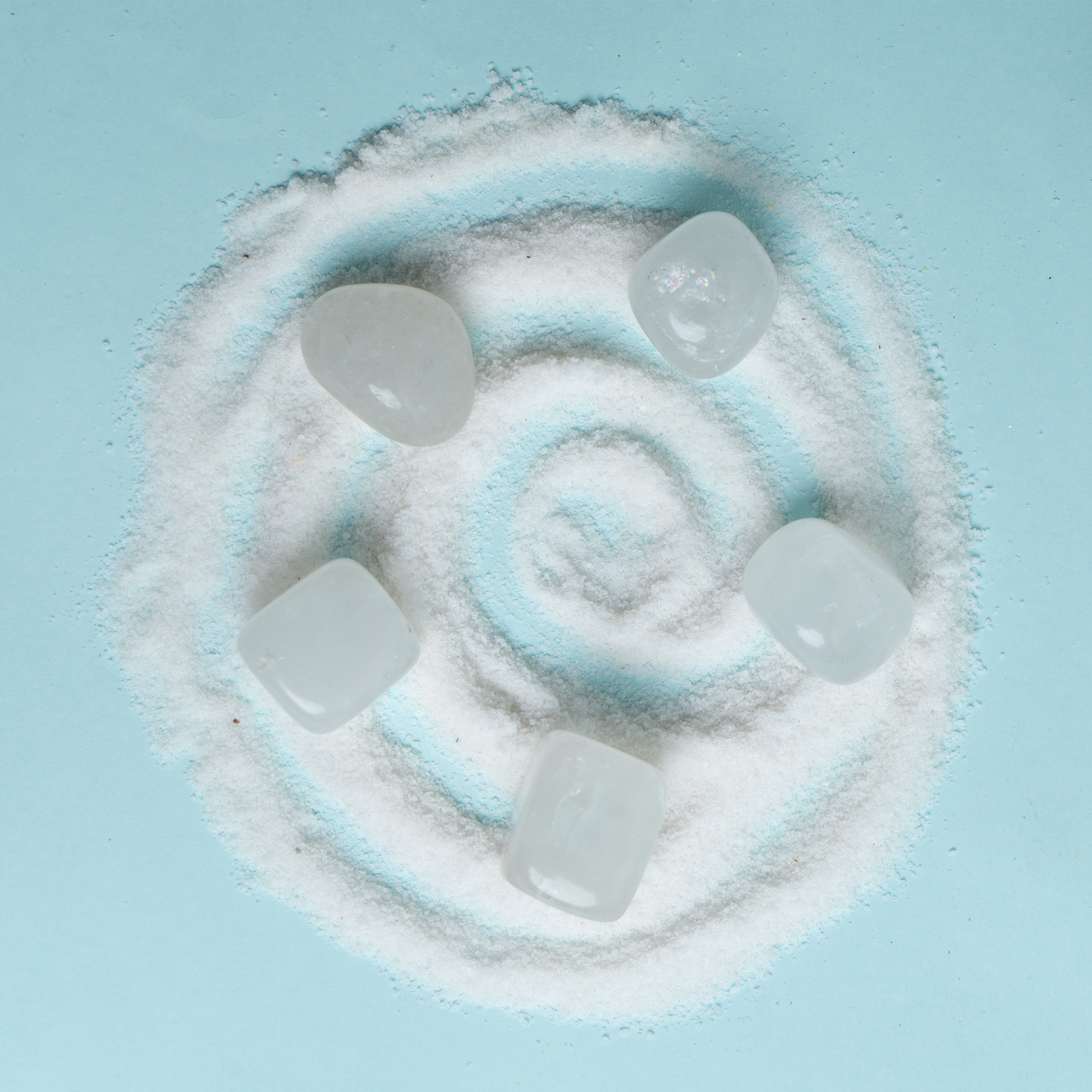 Natural Clear Quartz Tumble Stone