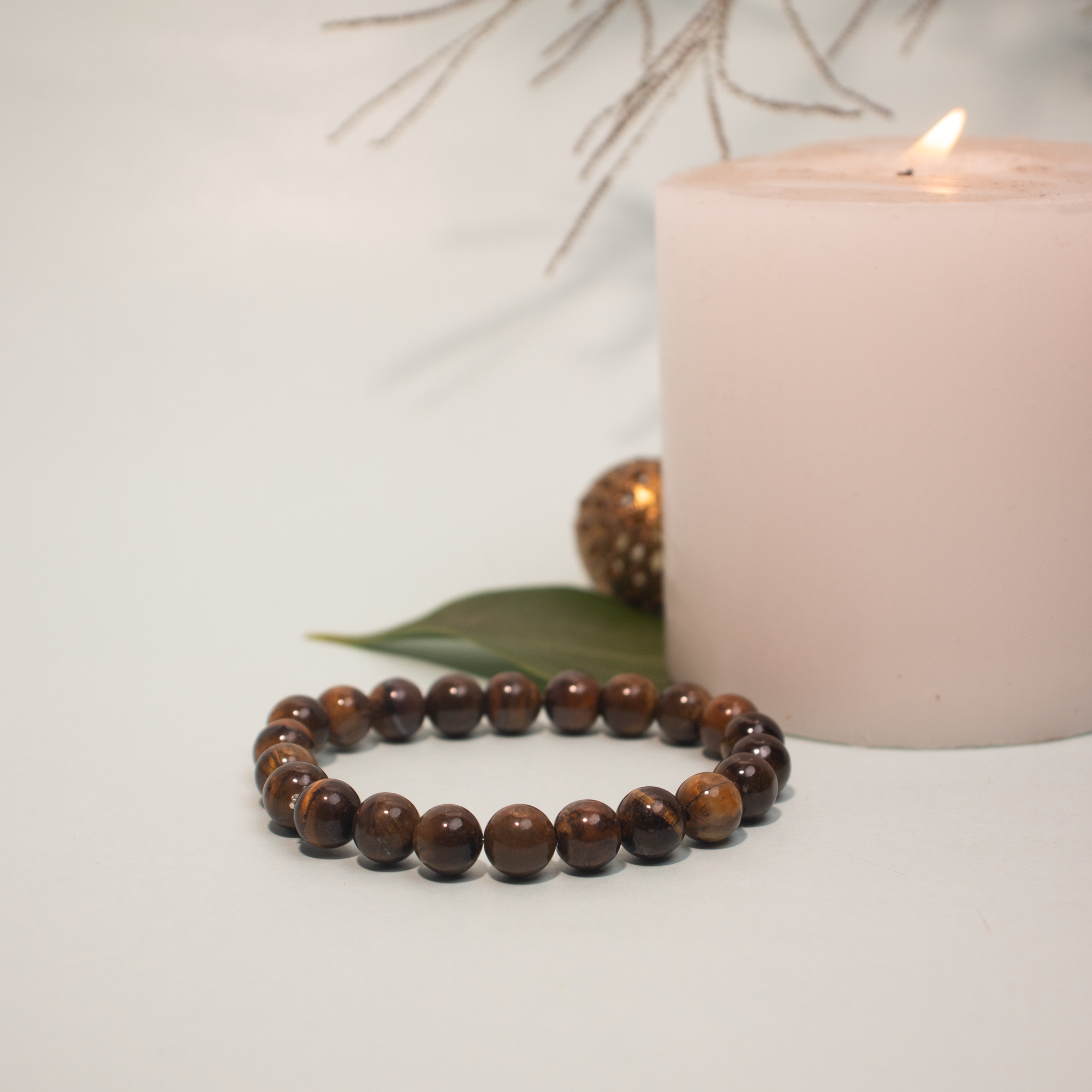 Natural Tiger Eye Bracelet for Men & Women