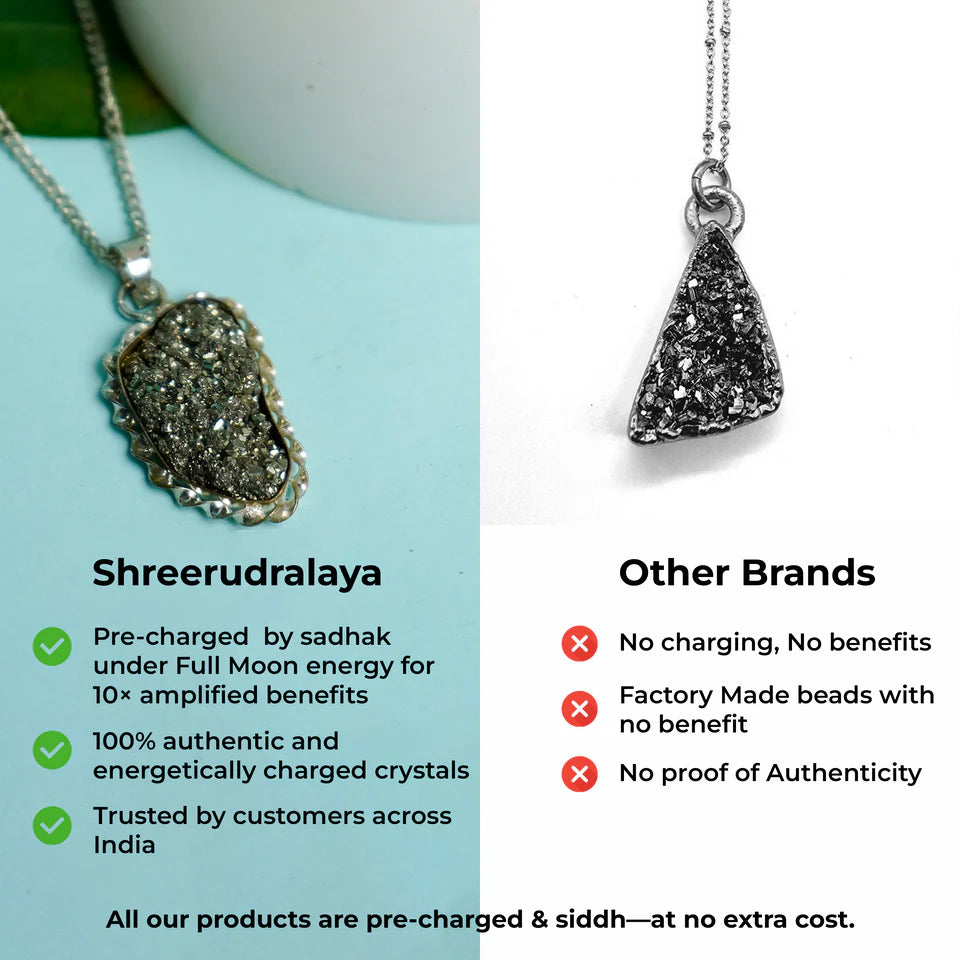 Pyrite Bracelet & Pendant Combo – Attract Wealth, Success & Protection