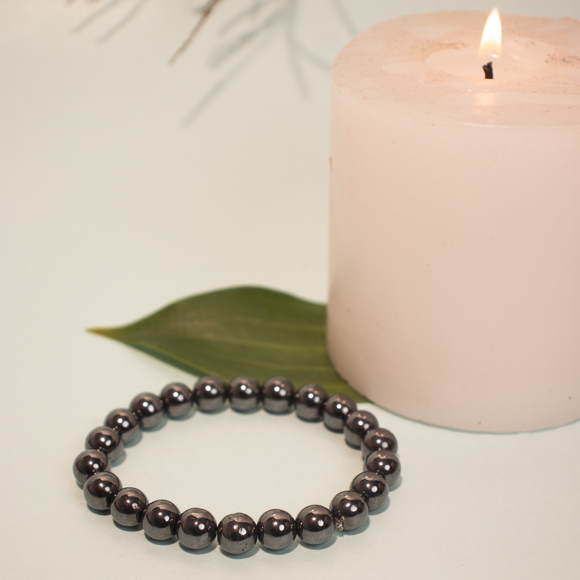 Natural Hematite Grounding Bracelet
