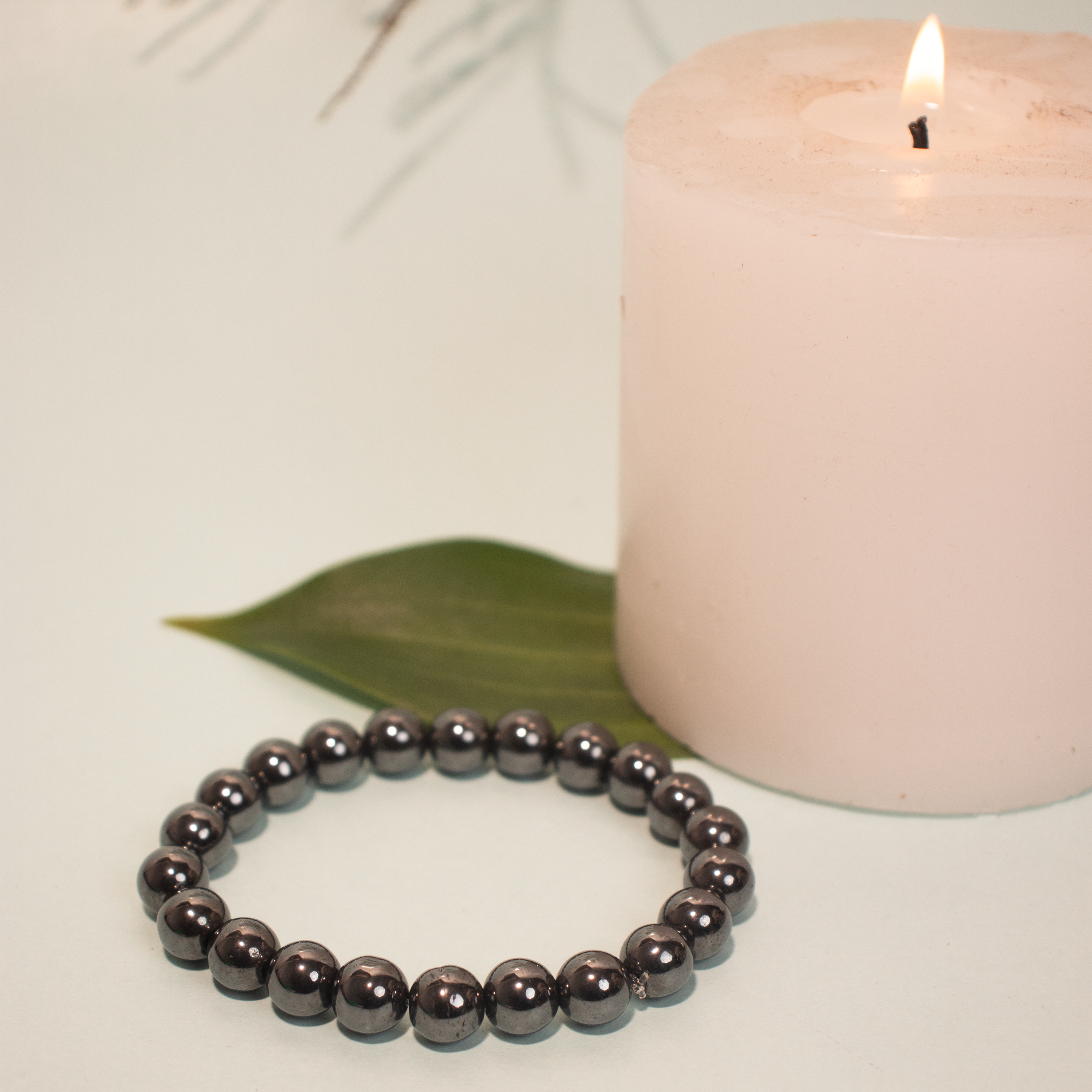Natural Hematite Grounding Bracelet