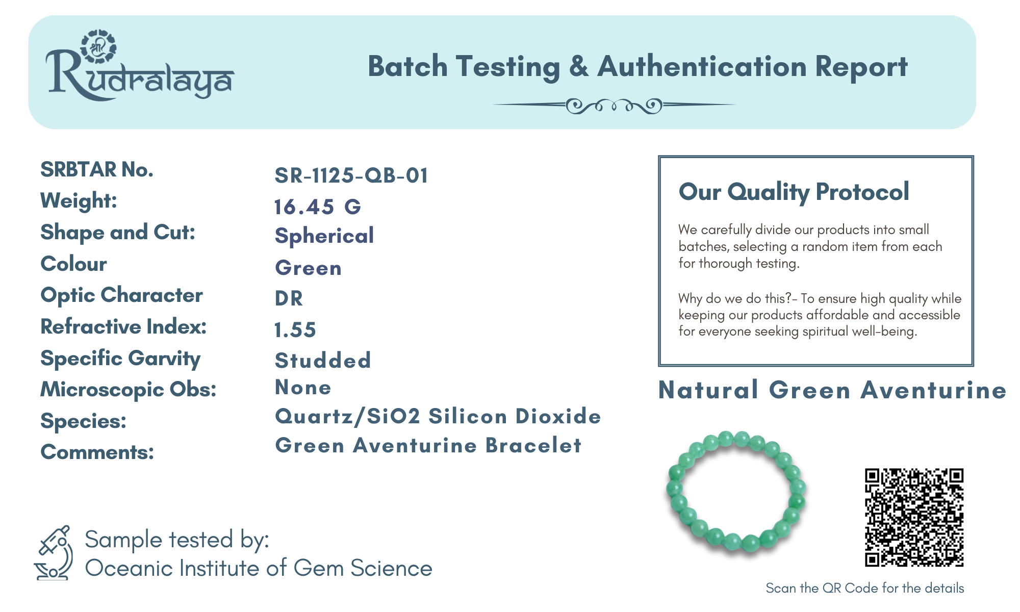 Green Aventurine Bracelet – Stone of Luck, Growth & Prosperity