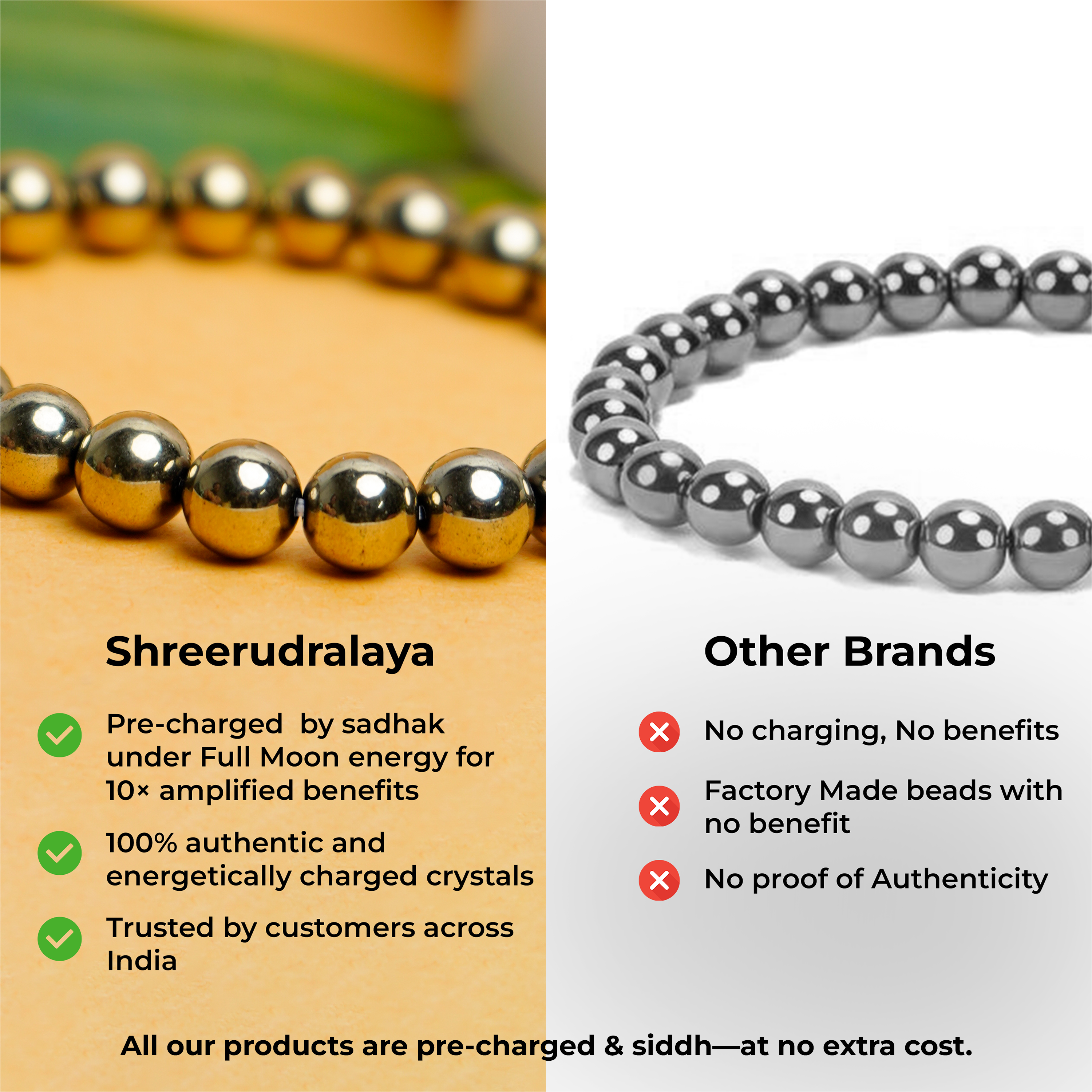 Golden Hematite Protection & Confidence Bracelet