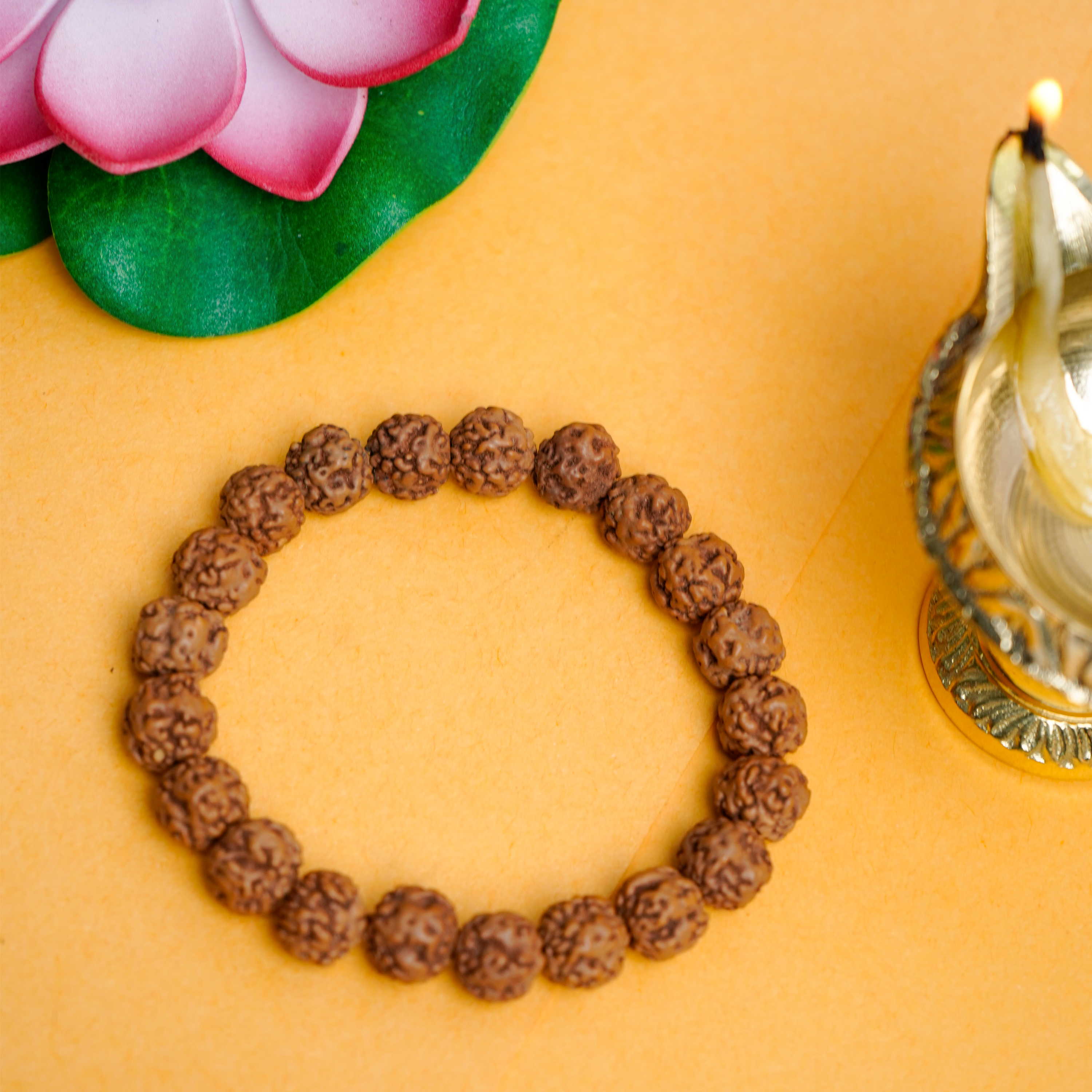 Authentic 5 Mukhi Rudraksha Bracelet – Energized & Handcrafted