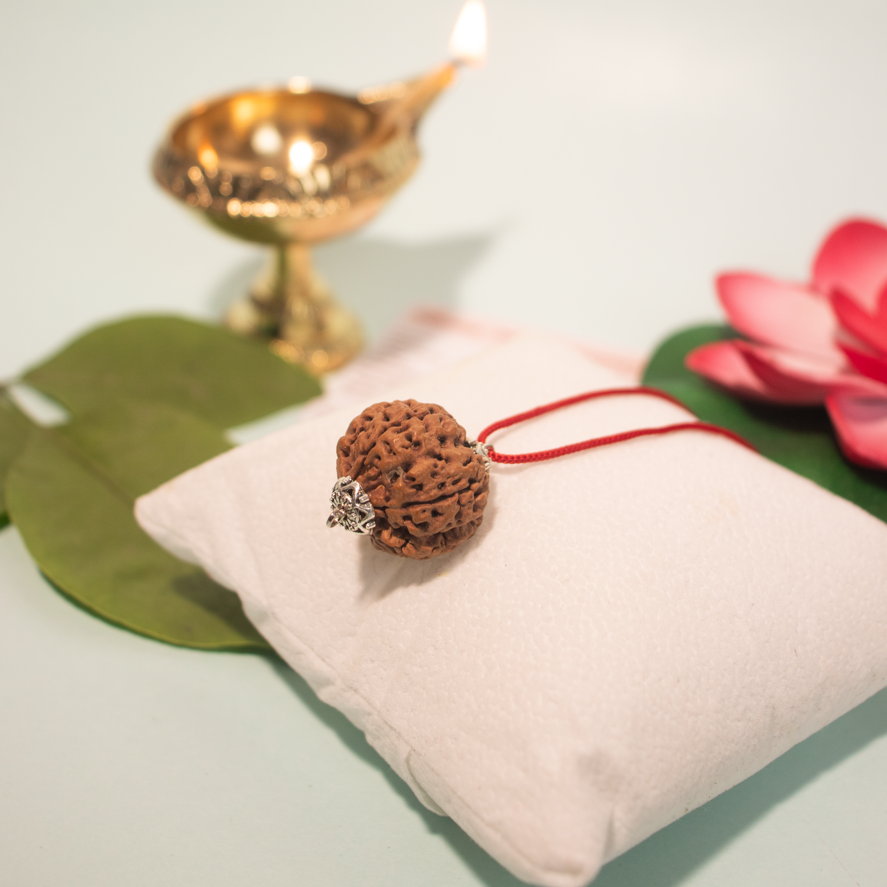 7 Mukhi Nepali Rudraksha Pendant – Wealth, Health & Divine Blessings of Goddess Lakshmi