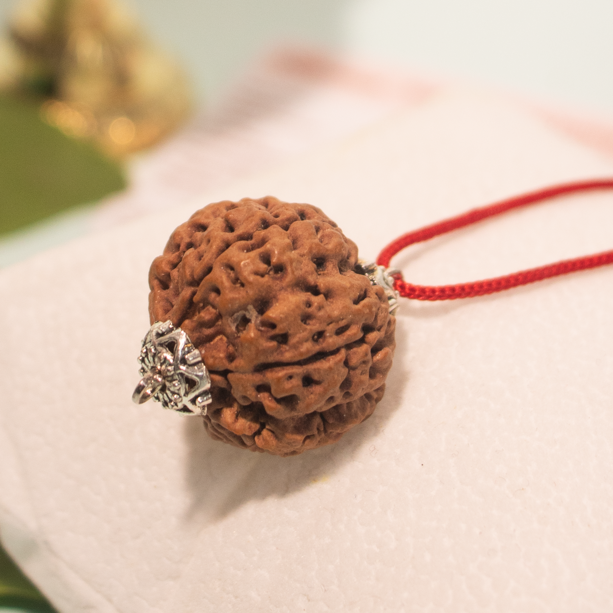 7 Mukhi Nepali Rudraksha Pendant – Wealth, Health & Divine Blessings of Goddess Lakshmi